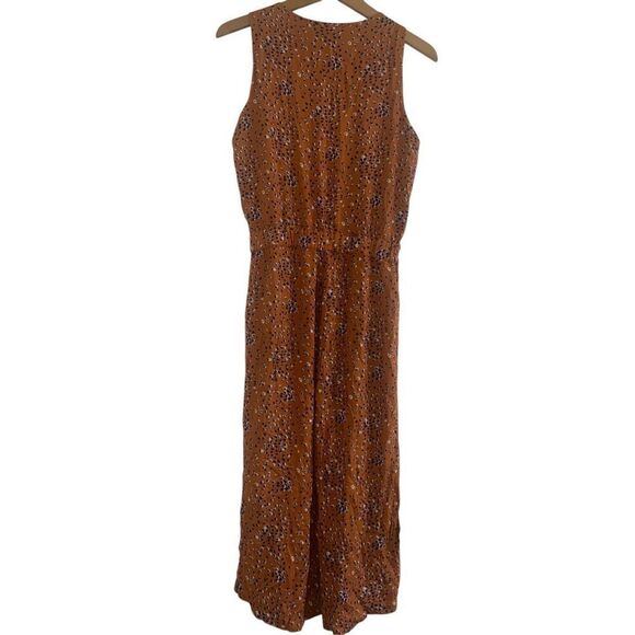 ✨Anthropologie Cartonnier Avila Patterned Cropped Wide Leg Jumpsuit XSmall✨ - Picture 6 of 8